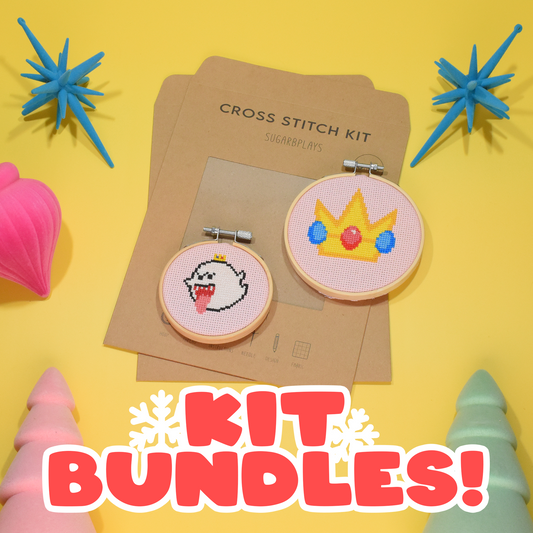 Holiday Bundles - King Boo and Peach Crown