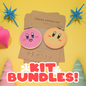 Holiday Bundles - Kirby and Waddle Dee Cross Stitch Kits